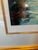 Blue 1992 Howard Behrens "Morning in Venice" Framed Signed Serigraph on Paper For Sale - Image 8 of 11