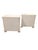 1960s Vintage White Bedside Tables, 1960s, Set of 2 For Sale - Image 5 of 5