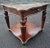Sherrill Furniture Cth Sherrill Occasional Mahogany Glass Top Display Side Table For Sale - Image 4 of 11