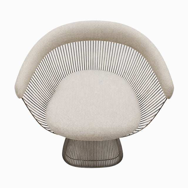 Metal Chairs with Steel Structure by Warren Platner for Knoll Inc. / Knoll International, 1960s, Set of 4 For Sale - Image 7 of 14