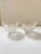 Vintage Fluted Bellflower Holophane Glass Dome Ruffle Glass Shades - a Pair For Sale - Image 9 of 9