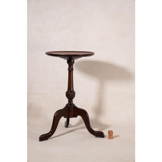 Antique English Mahogany Wine Table For Sale - Image 4 of 4