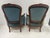 Louis XV Style Bergère Armchairs in Wood, 20th Century, Set of 2 For Sale - Image 6 of 13
