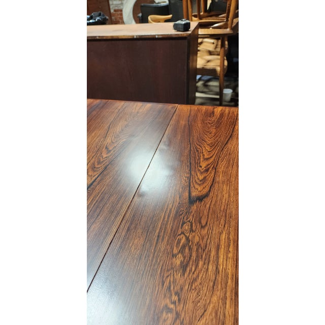 1960s Vintage Rosewood Dining Table by h.w. Klein for Bramin For Sale - Image 13 of 16