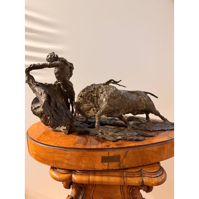 Description An exceptional signed patinated bronze sculpture by acclaimed Mexican sculptor Jorge de la Peña, dated 1980,...