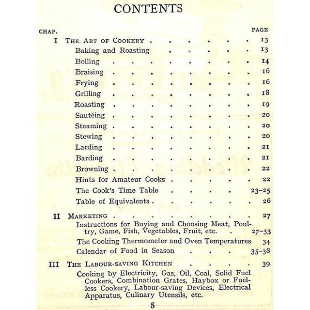 "Mrs. Beeton's Cookery: Practical and Economical Recipes for Every-Day Dishes" For Sale - Image 4 of 8