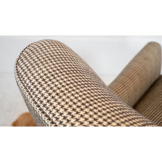 Modern Room & Board 'Quinn' Houndstooth Club Chair For Sale - Image 14 of 17