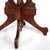Brown Antique Eastlake Walnut & Burl Marble Top Side Stand C1890 For Sale - Image 8 of 8