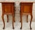 Louis XVI Style Nightstands with Drawers and Cabriole Legs, 1960s, Set of 2 For Sale - Image 10 of 13