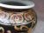 Ceramic 1970s Vintage Chinese Ornate French Design Gold & Black Enameled Phoenix Coat of Arms Vase For Sale - Image 7 of 9