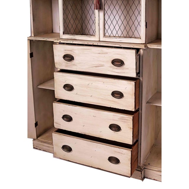 Late 20th Century Vintage French Country Style Storage Cabinet For Sale - Image 5 of 7
