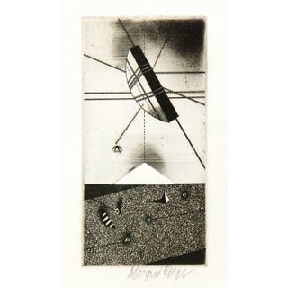 Modern Aquatint Abstract For Sale