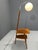 Art Deco Style Floor Lamp with Milk Glass and Side Table from Thonet, Former Czechoslovakia, 1950s For Sale - Image 15 of 15