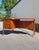 Kai Kristiansen Teak Boomerang Writer's Desk With Floating Drawer Bank and Front Display | Mid Century Atomic in the Style of Kai Kristiansen For Sale - Image 4 of 12