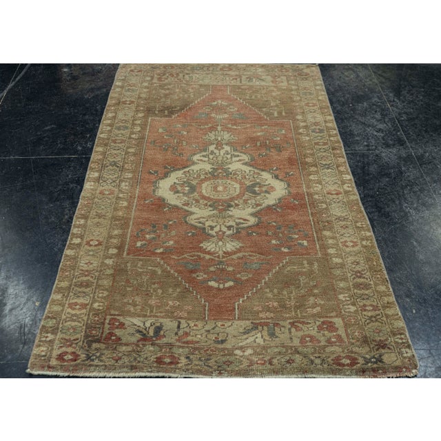 Turkish Vintage Rug 3'5" x 5'8" #19826 Explore a curated collection of hallway runners, wool rugs, and handmade...