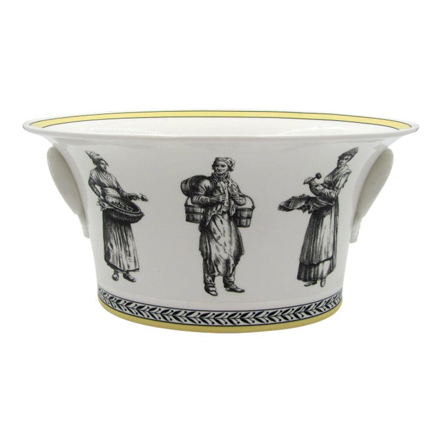 Villeroy & Boch Audun Ferme Jardiniere With Handles For Sale