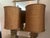 Vintage Brass Urn Table Lamps With Elaborate Asian-Inspired Relief - Pair For Sale - Image 10 of 11