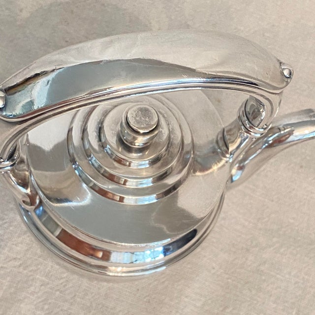 1930 Gorham Silver Soldered 8oz Teapot Property of Pig 'N Whistle San Francisco For Sale - Image 10 of 11