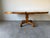 Vintage Biedermeier Neoclassical-Style Cherry Wood Expandable Pedestal Dining Table For Sale In Miami - Image 6 of 18
