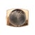 Metal Antique Art-Deco Rolex 26mmx38mm Tonneau Sub Seconds Arabic 9k Gold Manual Watch For Sale - Image 7 of 12