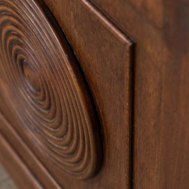 French Carved Wood Side Table in the Style of Charles Dudouyt For Sale - Image 10 of 13