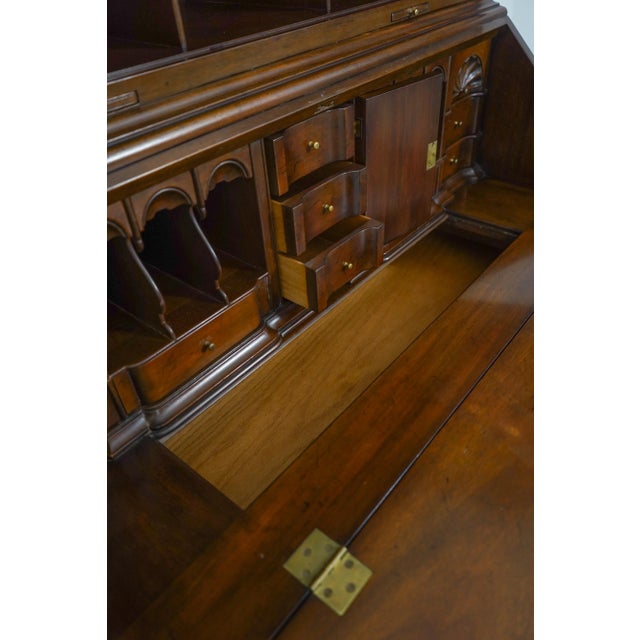 Kittinger Historic Newport Hn-14 Mahogany Secretary Desk For Sale In Philadelphia - Image 6 of 13