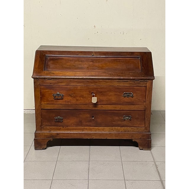 Wood Antique 18th Century Italian Ribalta For Sale - Image 7 of 18