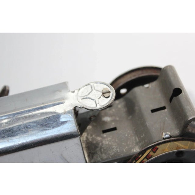 Metal Vintage Metal Windup Model Car For Sale - Image 7 of 12