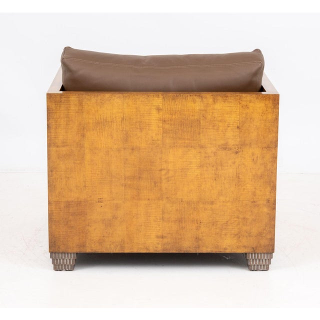 Therien Studio Workshops Walnut Club Chair For Sale - Image 9 of 10