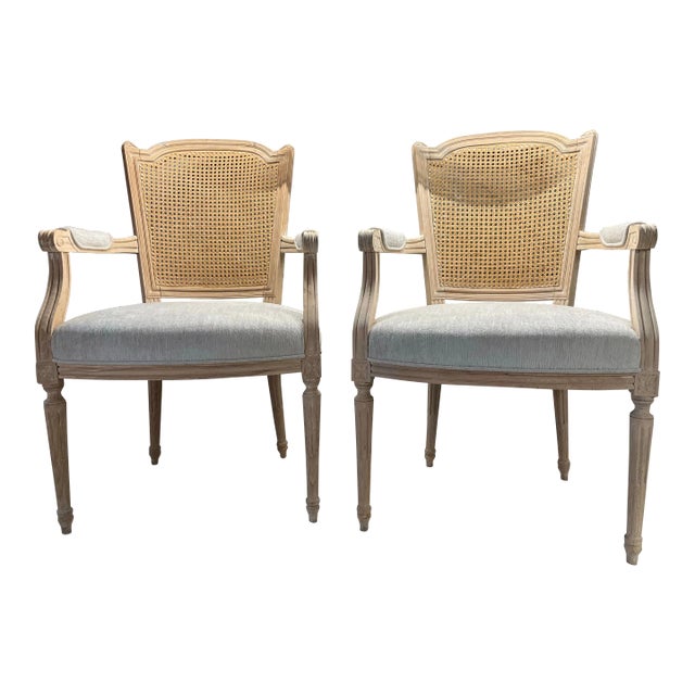 1930s Louis XVI Style Armchairs- Set of 2 For Sale