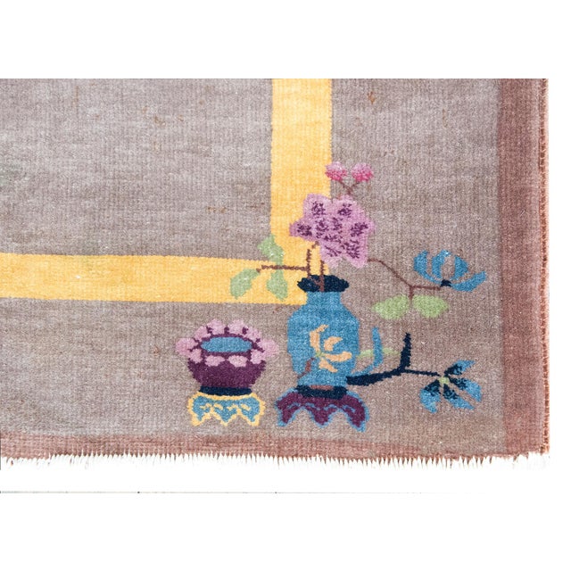 Early 20th Century Chinese Art Deco Rug For Sale - Image 14 of 16