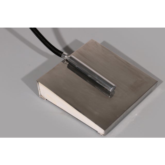 Chrome Arc Floor Lamp with Adjustable Swing Arm, Italy, 1970 For Sale - Image 6 of 11
