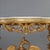 Carved and Gilded Wooden Console Table For Sale - Image 5 of 13