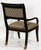 Contemporary Mid 20th Century Contemporary French Ebonized Armchair For Sale - Image 3 of 4