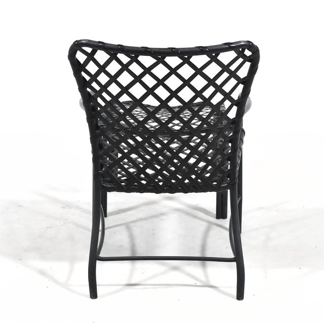 Mid 20th Century Attributed to Brown Jordan Tamiami Lounge Chair & Ottoman For Sale In Chicago - Image 6 of 10