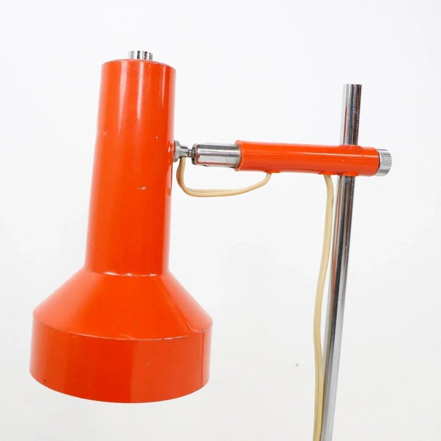 Mid-Century Modern 1970s Metal Desk Lamp For Sale - Image 3 of 4