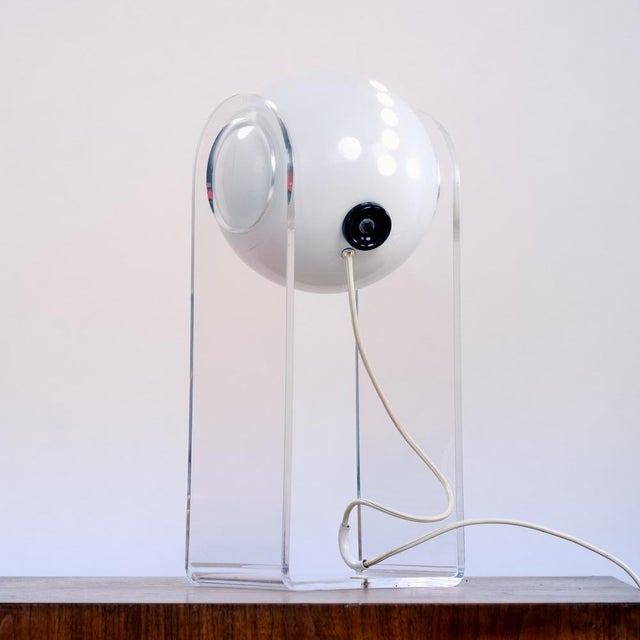 Mid-Century Modern Italian 540 G Table Light by Gino Sarfatti for Arteluce, 1968 For Sale - Image 3 of 18