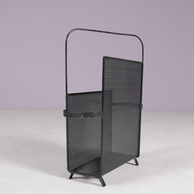 Mathieu Matégot Magazine Rack by Mategot for Artimeta, Netherlands, 1950s For Sale - Image 4 of 7