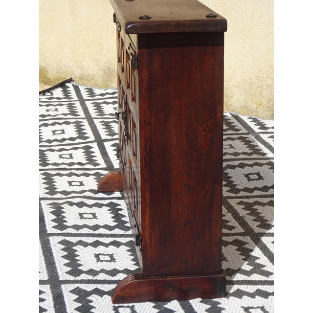 Oak and Wrought Iron Sideboard, 1950s For Sale - Image 17 of 18