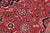 Shabby Chic Antique Persian Red/Blue Wool Rug - 8'1'' X 10'11'' For Sale - Image 3 of 10