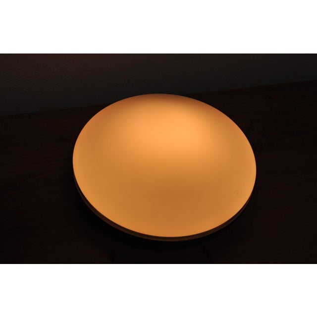 1960s Brown Bakelite Opaline Ceiling Lamps from Bo-Niko, 1960s For Sale - Image 5 of 10