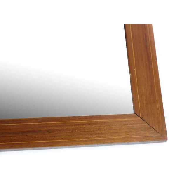 Late 19th Century Danish Mahogany Mirror, 1890s For Sale - Image 5 of 8