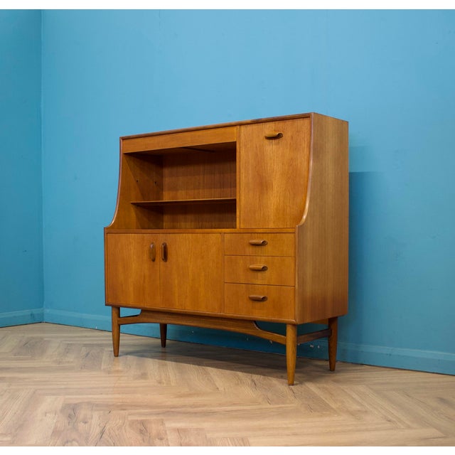 Vintage Teak Highboard from G-Plan, 1960s For Sale - Image 4 of 10