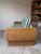 1970s Vintage Coastal Organic - Rattan Sofa With Rolled Arms & Striped Cushions For Sale - Image 11 of 18