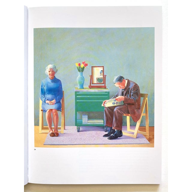 Paper David Hockney Vintage 1995 First Edition Modern Masters Pop Art Book For Sale - Image 7 of 13
