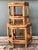 Vintage Hexagonal Bamboo Orchid Pedestals - Set of 2 For Sale In West Palm - Image 6 of 12