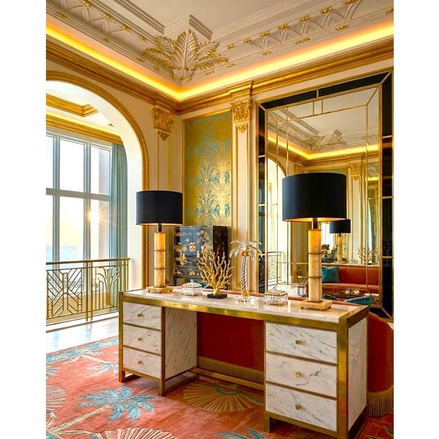 Lamps - Restored Vintage Italian Rialto Marble Pair For Sale - Image 11 of 11