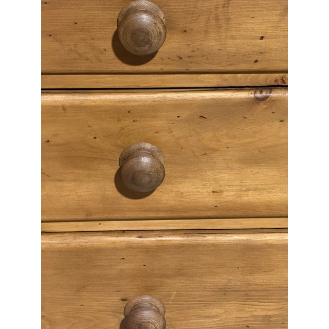 Antique Pine Two Over Two Drawers - Chest of Drawers From England For Sale - Image 10 of 18