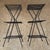 Mid-Century Modern Mid-Century Modern Metal 3-Tiered Plant Stands, Pair (2) For Sale - Image 3 of 12