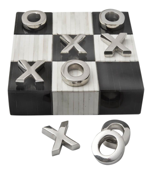 Regina Andrew Tic Tac Toe Flat Board With Nickel Pieces